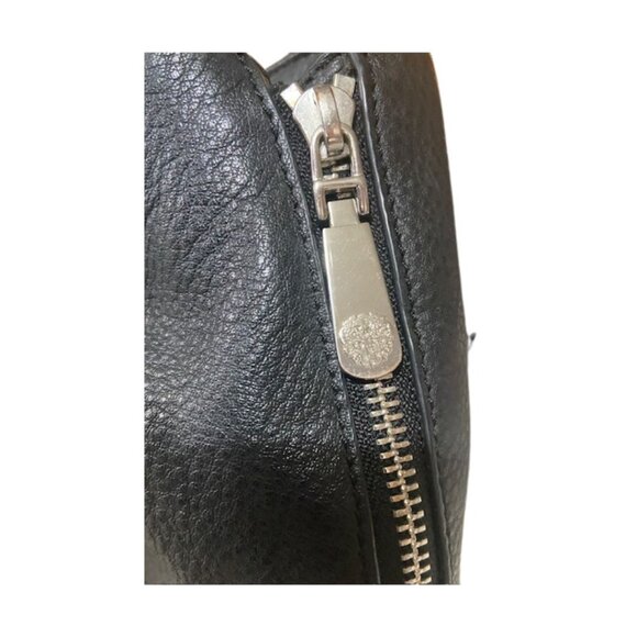 Vince Camuto - Dara, Hobo Style Bag, Genuine Black Leather Handbag, Light Weight - Picture 10 of 16